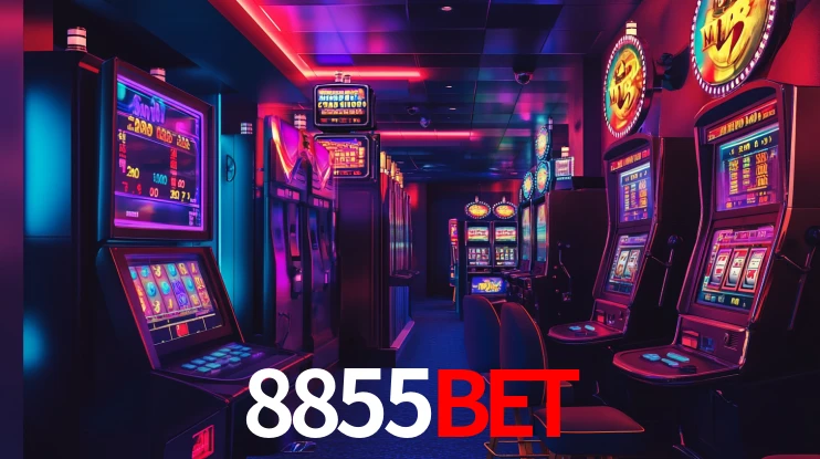 8855bet Logo - Bônus com Rollover Justo